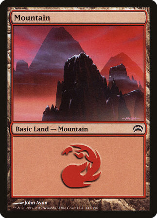 Mountain (147) [Planechase 2012] | Eastridge Sports Cards & Games