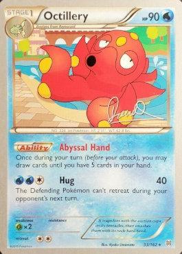Octillery (33/162) (Infinite Force - Diego Cassiraga) [World Championships 2017] | Eastridge Sports Cards & Games