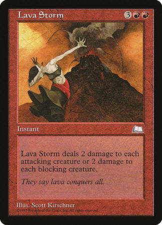 Lava Storm [Weatherlight] | Eastridge Sports Cards & Games