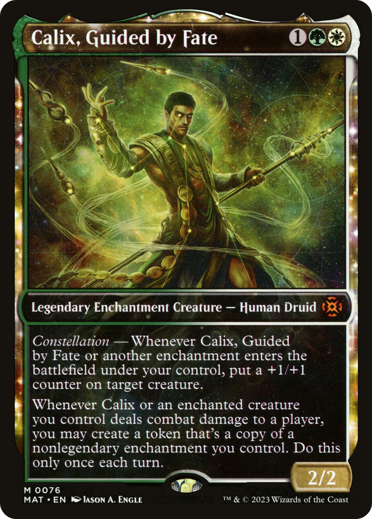 Calix, Guided by Fate (Showcase) [March of the Machine: The Aftermath] | Eastridge Sports Cards & Games