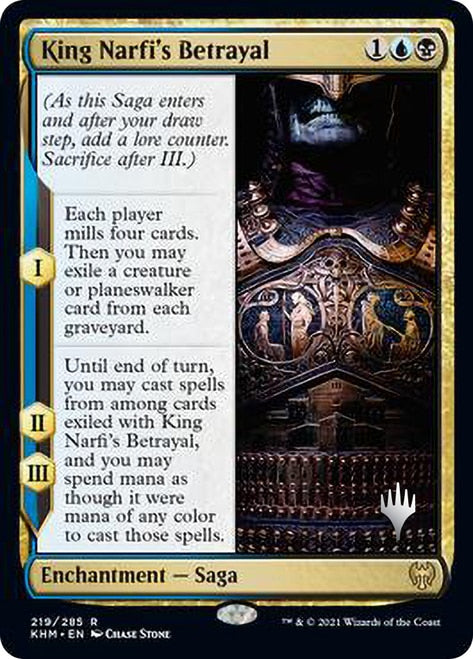 King Narfi's Betrayal [Kaldheim Promo Pack] | Eastridge Sports Cards & Games