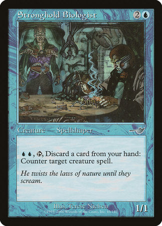 Stronghold Biologist [Nemesis] | Eastridge Sports Cards & Games