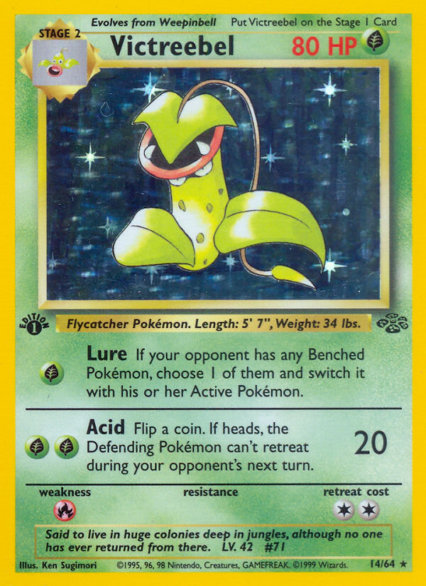 Victreebel (14/64) [Jungle 1st Edition] | Eastridge Sports Cards & Games