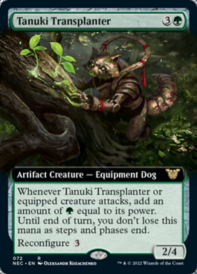 Tanuki Transplanter (Extended) [Kamigawa: Neon Dynasty Commander] | Eastridge Sports Cards & Games