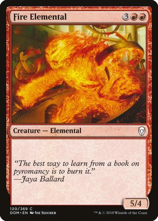 Fire Elemental [Dominaria] | Eastridge Sports Cards & Games