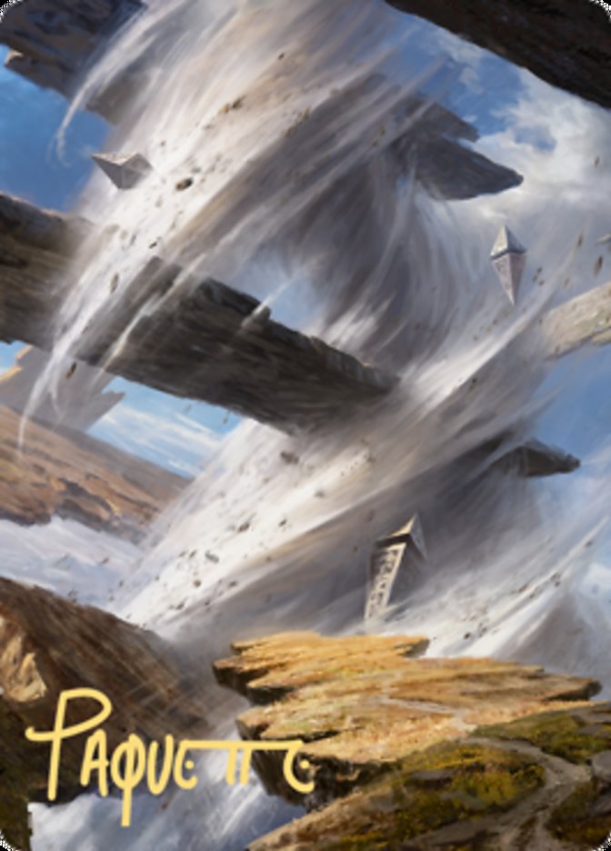 Plains 2 Art Card (Gold-Stamped Signature) [Zendikar Rising Art Series] | Eastridge Sports Cards & Games