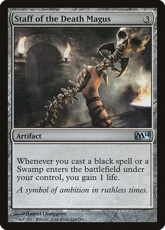 Staff of the Death Magus [Magic 2014] | Eastridge Sports Cards & Games