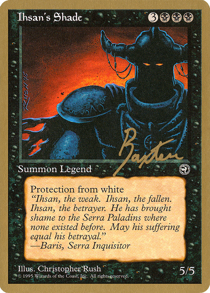 Ihsan's Shade (George Baxter) [Pro Tour Collector Set] | Eastridge Sports Cards & Games