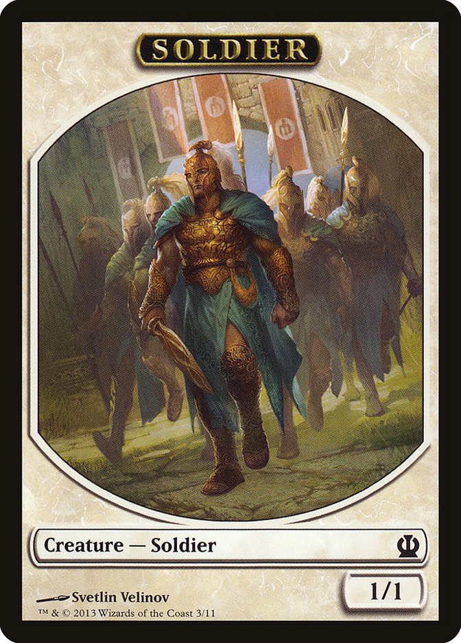 Soldier (3/11) [Theros Tokens] | Eastridge Sports Cards & Games