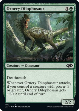 Ornery Dilophosaur [Jumpstart 2022] | Eastridge Sports Cards & Games