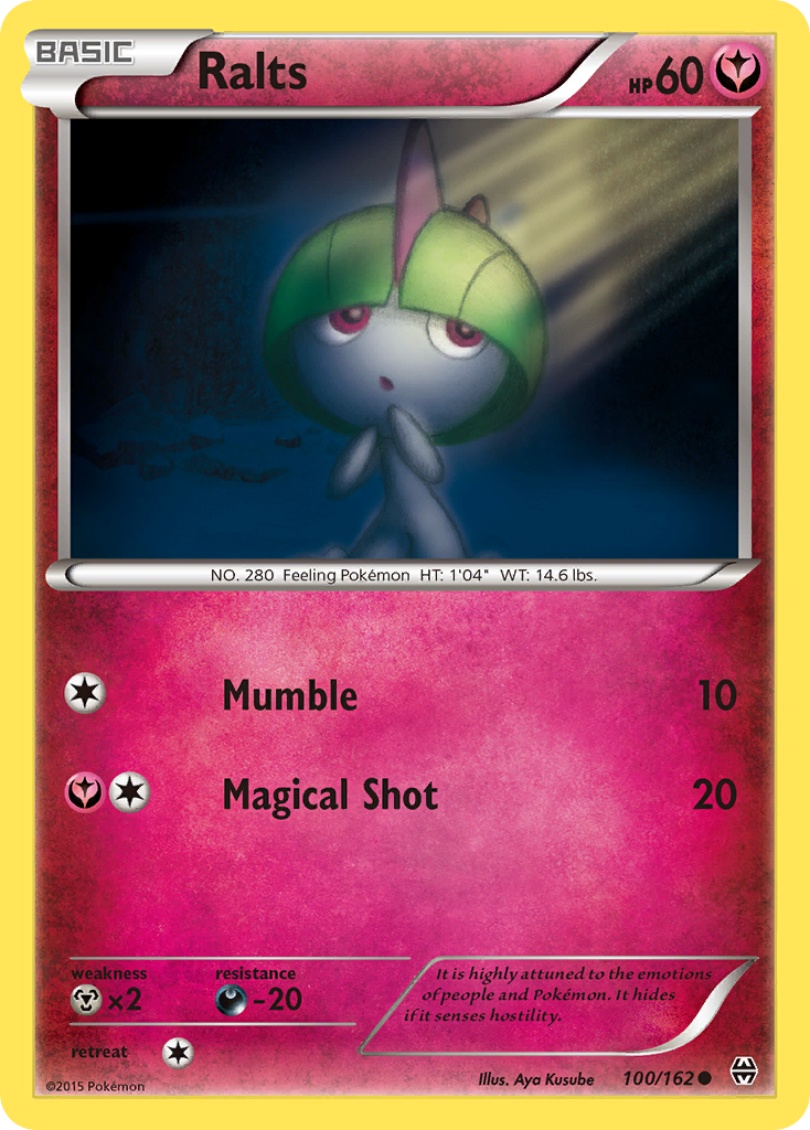 Ralts (100/162) [XY: BREAKthrough] | Eastridge Sports Cards & Games