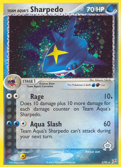 Team Aqua's Sharpedo (5/95) [EX: Team Magma vs Team Aqua] | Eastridge Sports Cards & Games