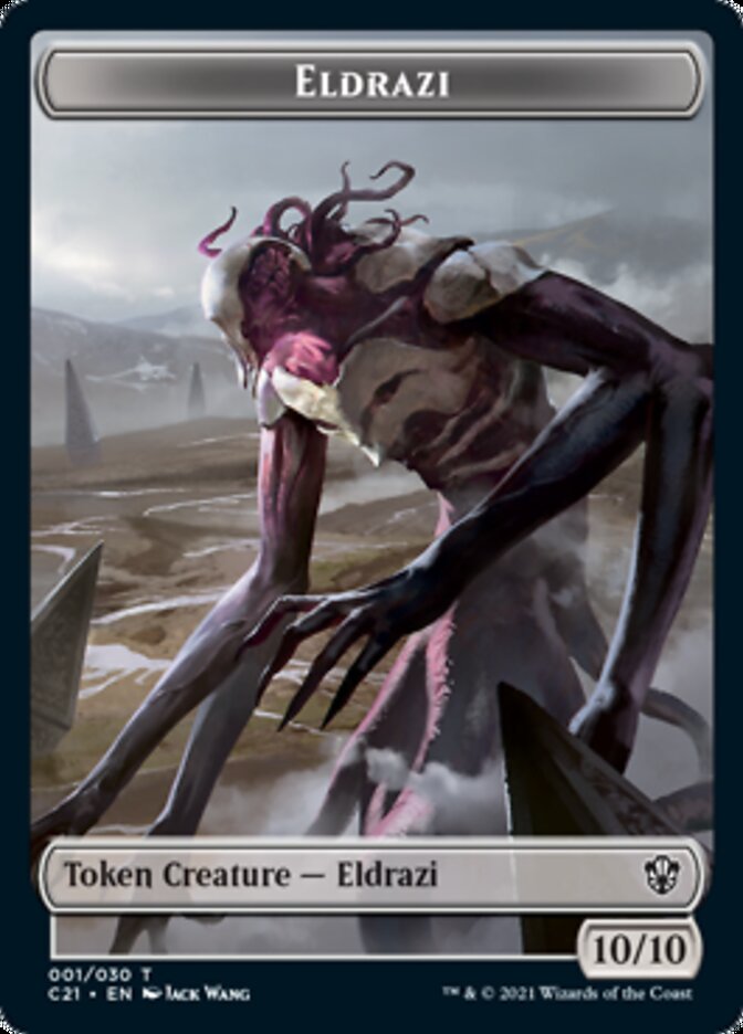 Eldrazi // Champion of Wits Token [Commander 2021 Tokens] | Eastridge Sports Cards & Games