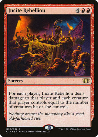 Incite Rebellion [Commander 2014] | Eastridge Sports Cards & Games