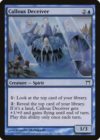 Callous Deceiver [Champions of Kamigawa] | Eastridge Sports Cards & Games