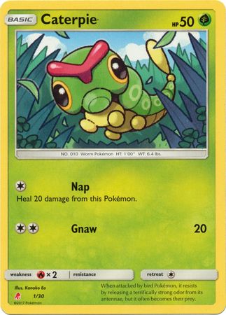 Caterpie (1/30) [Sun & Moon: Trainer Kit - Lycanroc] | Eastridge Sports Cards & Games