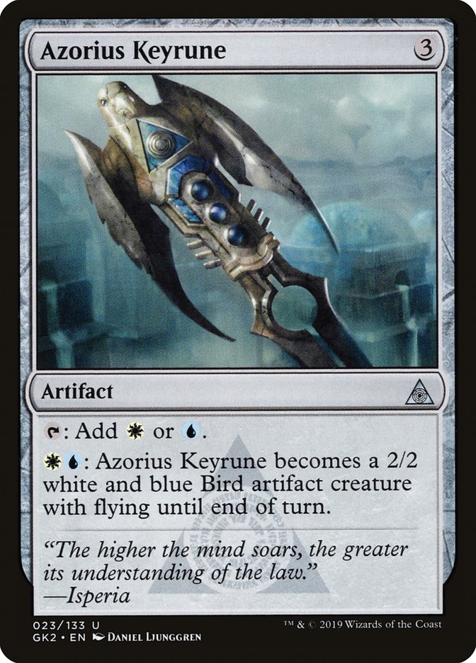 Azorius Keyrune [Ravnica Allegiance Guild Kit] | Eastridge Sports Cards & Games