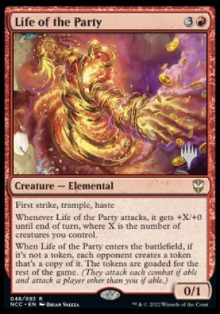 Life of the Party (Promo Pack) [Streets of New Capenna Commander Promos] | Eastridge Sports Cards & Games