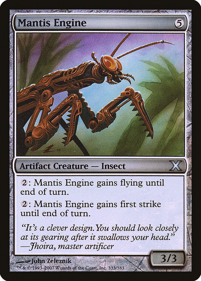 Mantis Engine (Premium Foil) [Tenth Edition] | Eastridge Sports Cards & Games