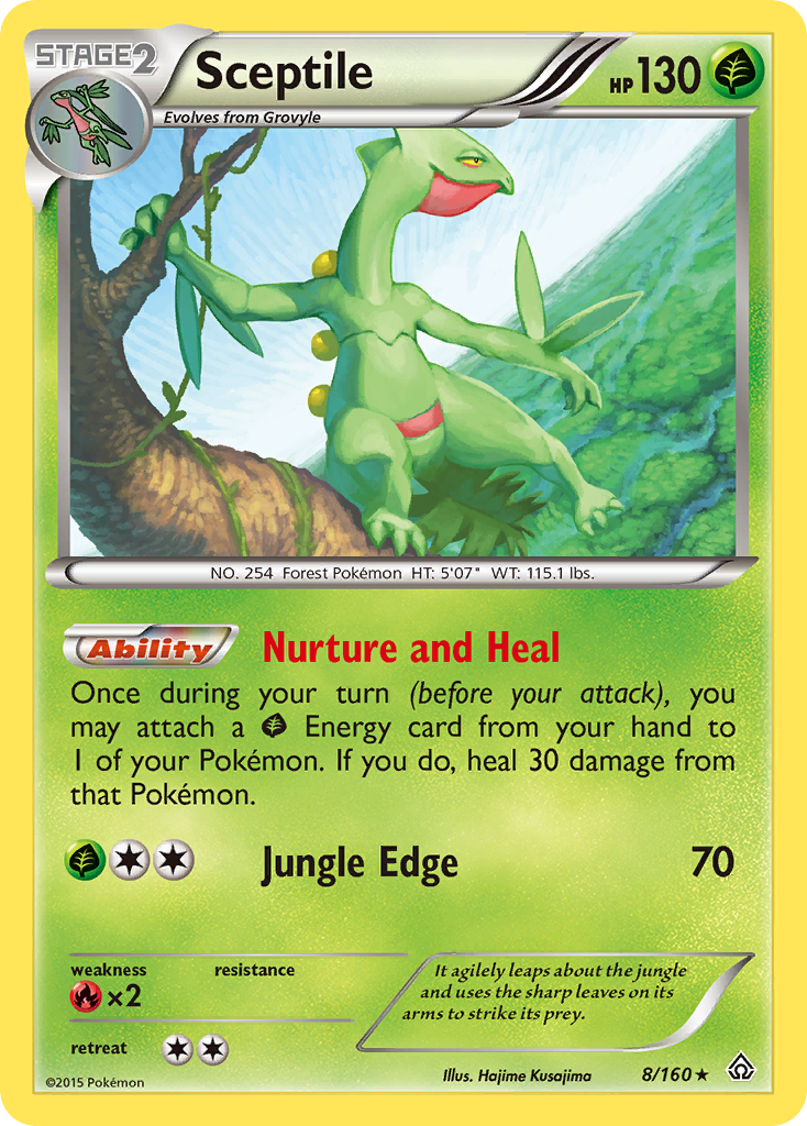 Sceptile (8/160) [XY: Primal Clash] | Eastridge Sports Cards & Games
