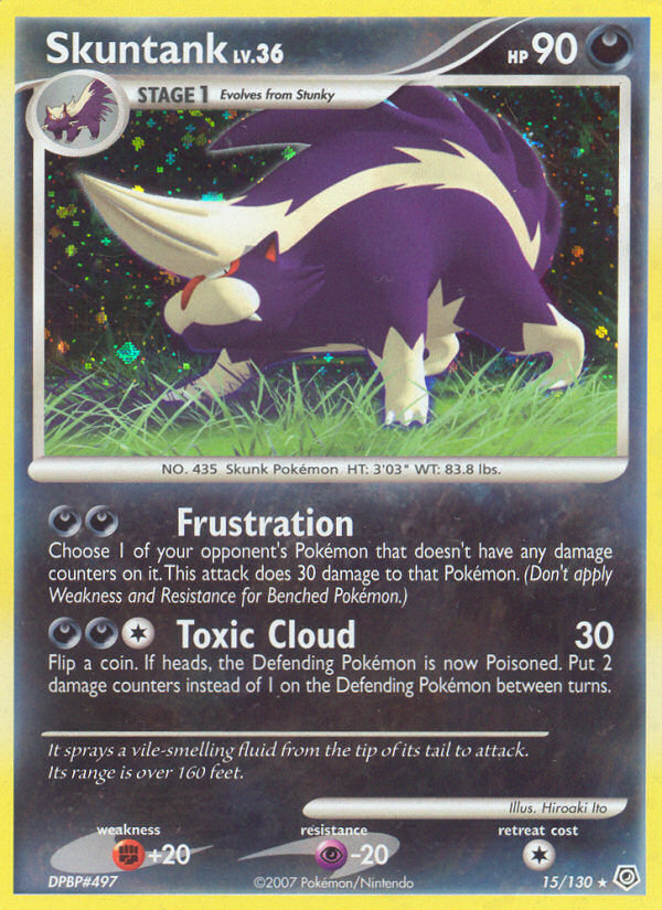 Skuntank (15/130) [Diamond & Pearl: Base Set] | Eastridge Sports Cards & Games