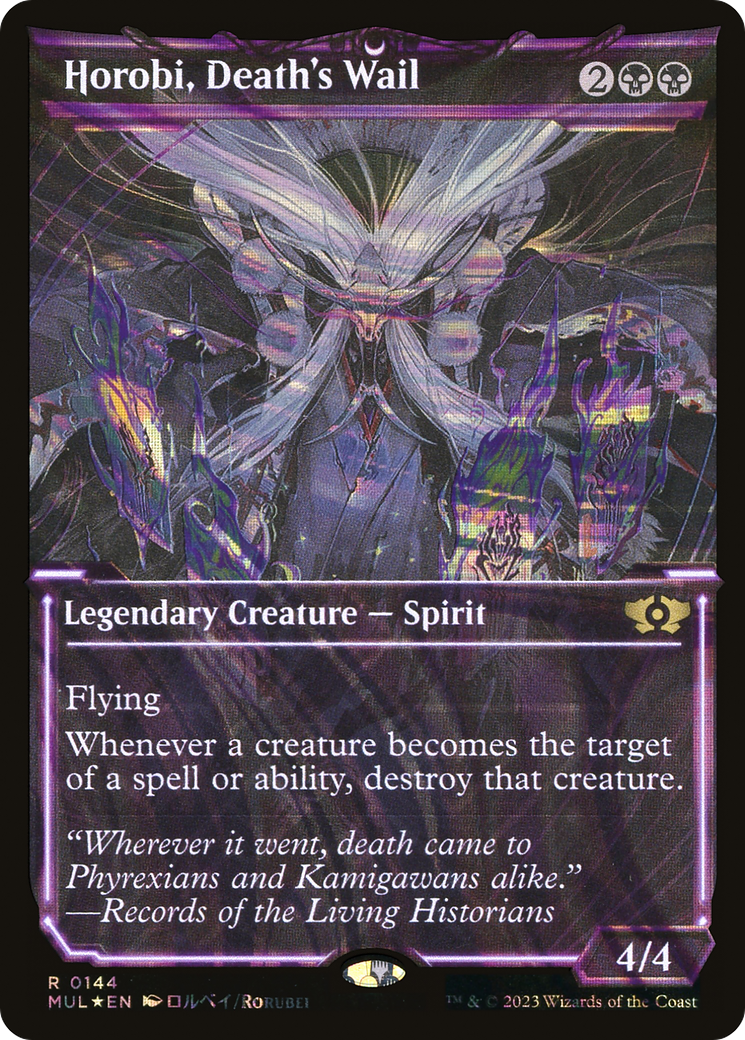 Horobi, Death's Wail (Halo Foil) [Multiverse Legends] | Eastridge Sports Cards & Games