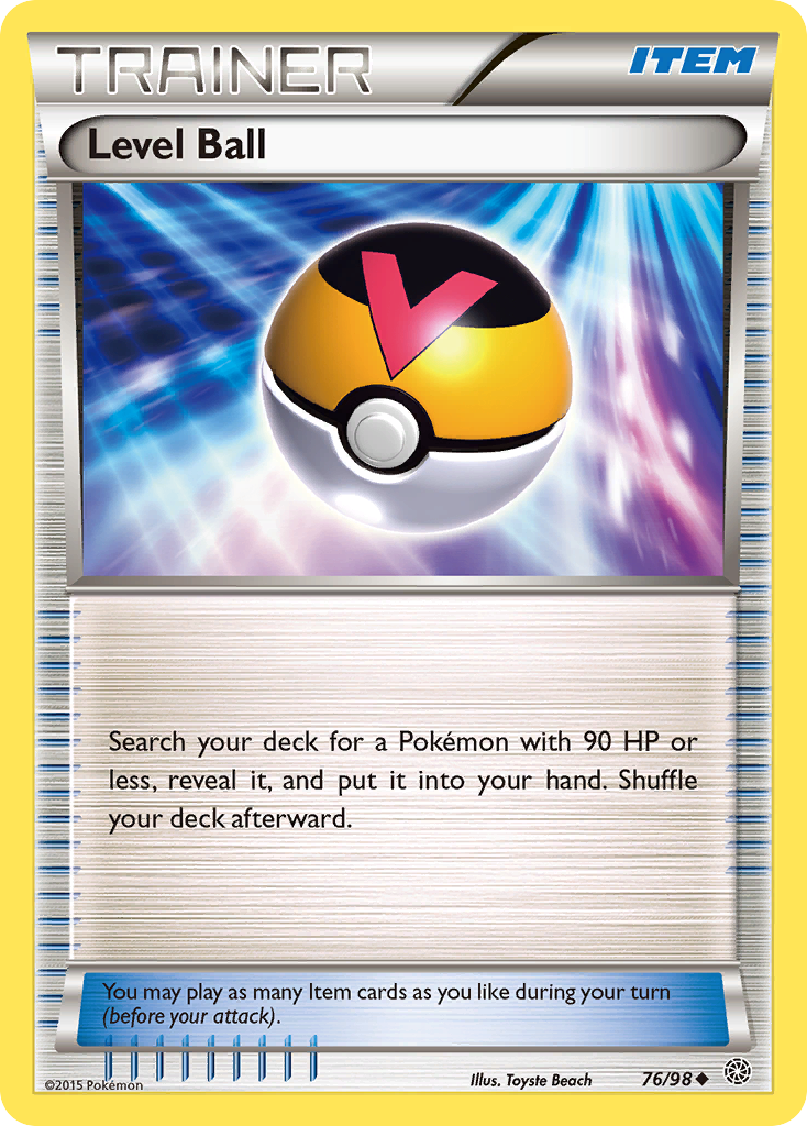 Level Ball (76/98) [XY: Ancient Origins] | Eastridge Sports Cards & Games