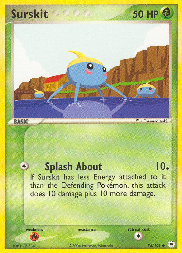 Surskit (76/101) [EX: Hidden Legends] | Eastridge Sports Cards & Games