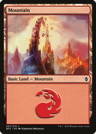 Mountain (267) [Battle for Zendikar] | Eastridge Sports Cards & Games