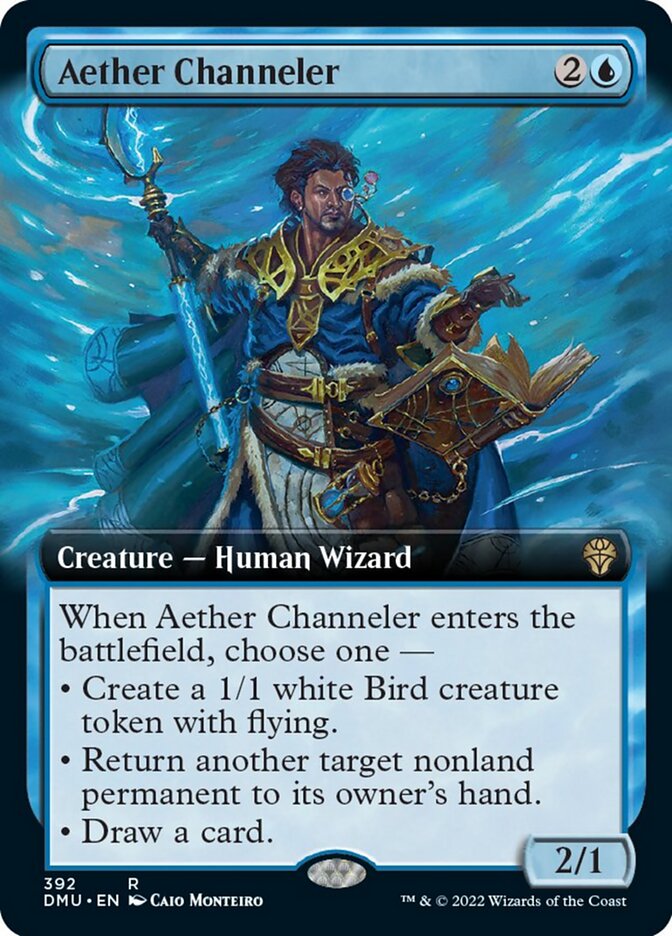 Aether Channeler (Extended Art) [Dominaria United] | Eastridge Sports Cards & Games