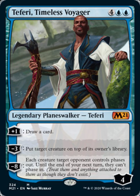 Teferi, Timeless Voyager [Core Set 2021] | Eastridge Sports Cards & Games