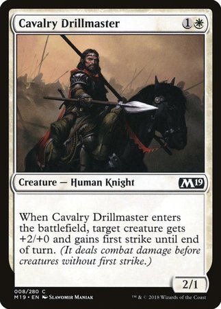 Cavalry Drillmaster [Core Set 2019] | Eastridge Sports Cards & Games