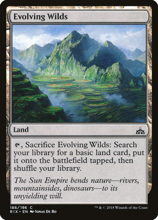 Evolving Wilds [Rivals of Ixalan] | Eastridge Sports Cards & Games