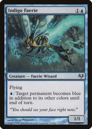 Indigo Faerie [Eventide] | Eastridge Sports Cards & Games