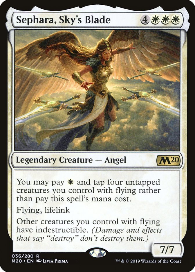 Sephara, Sky's Blade [Core Set 2020] | Eastridge Sports Cards & Games