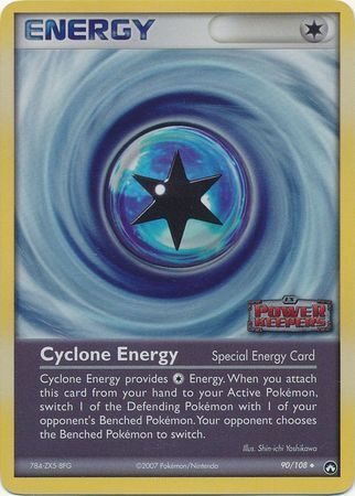 Cyclone Energy (90/108) (Stamped) [EX: Power Keepers] | Eastridge Sports Cards & Games