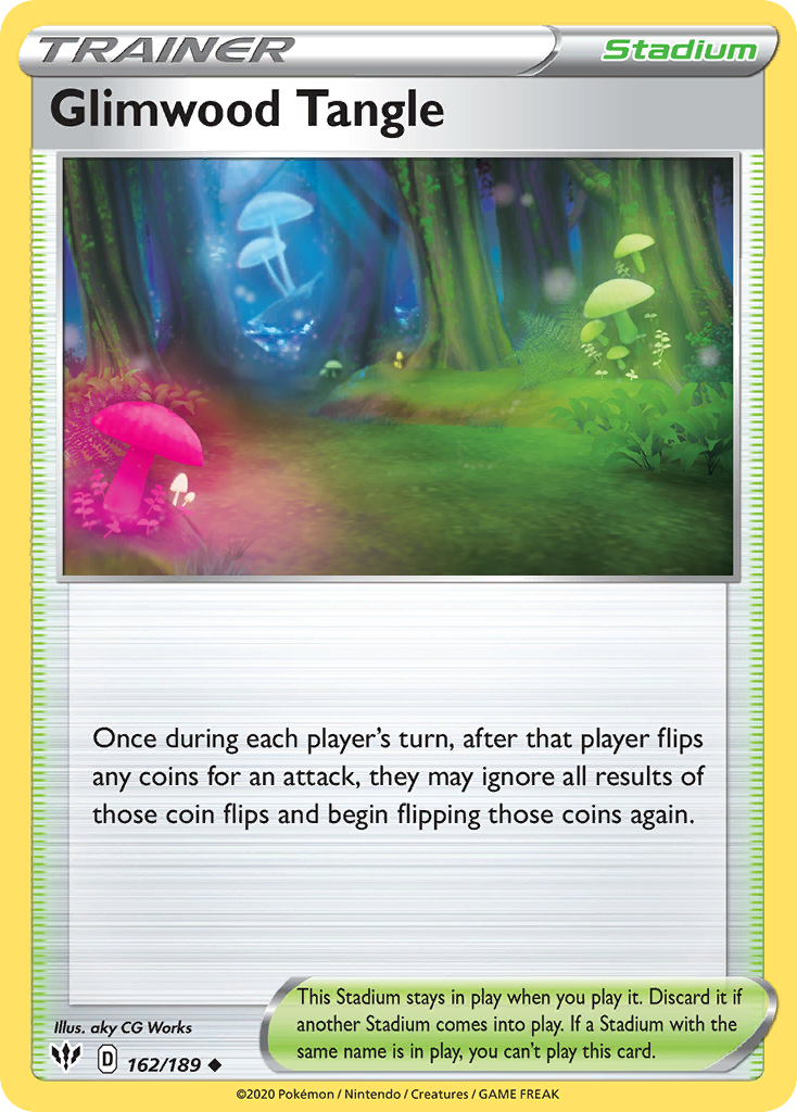 Glimwood Tangle (162/189) [Sword & Shield: Darkness Ablaze] | Eastridge Sports Cards & Games
