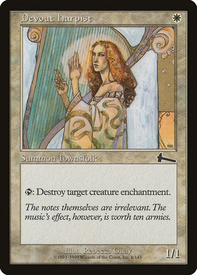 Devout Harpist [Urza's Legacy] | Eastridge Sports Cards & Games