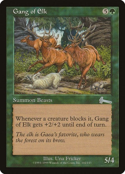 Gang of Elk [Urza's Legacy] | Eastridge Sports Cards & Games