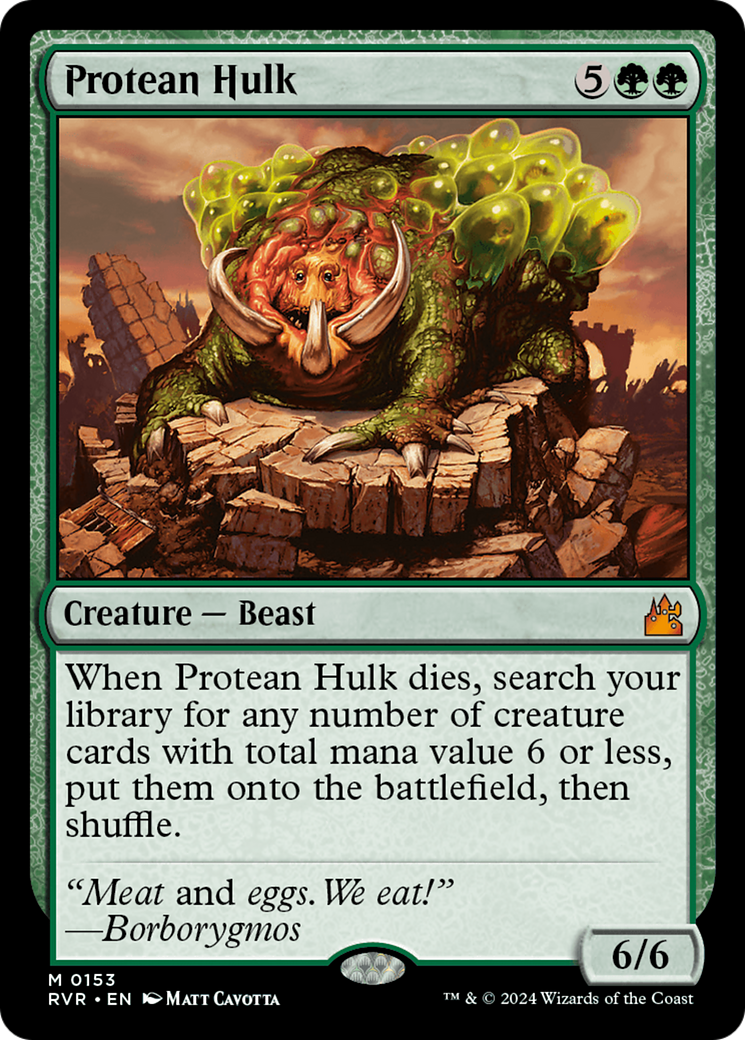 Protean Hulk [Ravnica Remastered] | Eastridge Sports Cards & Games