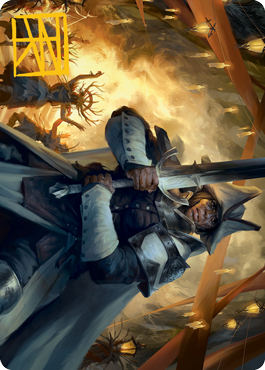 Ritual Guardian Art Card (Gold-Stamped Signature) [Innistrad: Midnight Hunt Art Series] | Eastridge Sports Cards & Games