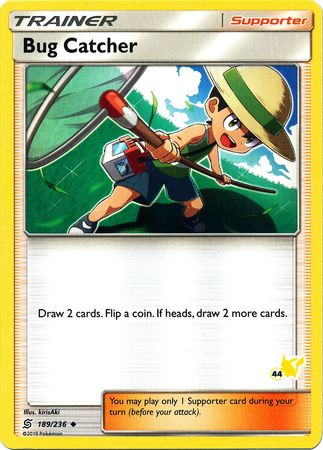 Bug Catcher (189/236) (Pikachu Stamp #44) [Battle Academy 2020] | Eastridge Sports Cards & Games