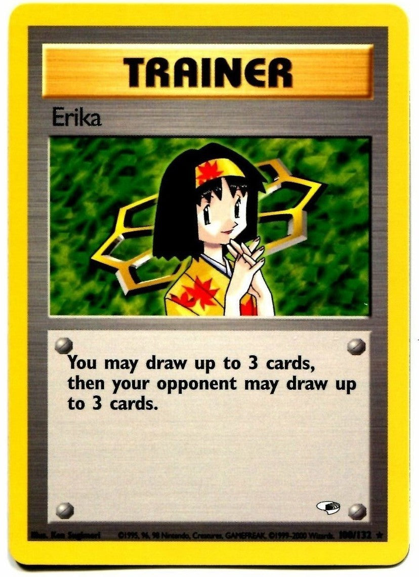 Erika (100/132) [Gym Heroes Unlimited] | Eastridge Sports Cards & Games