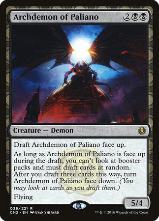 Archdemon of Paliano [Conspiracy: Take the Crown] | Eastridge Sports Cards & Games