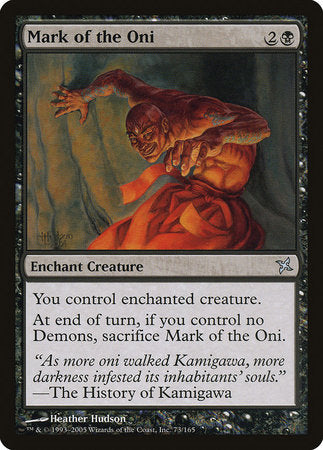 Mark of the Oni [Betrayers of Kamigawa] | Eastridge Sports Cards & Games