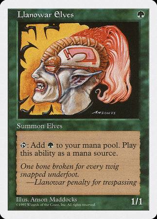 Llanowar Elves [Fifth Edition] | Eastridge Sports Cards & Games
