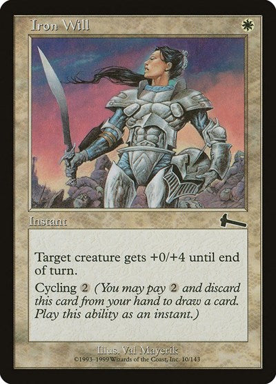 Iron Will [Urza's Legacy] | Eastridge Sports Cards & Games