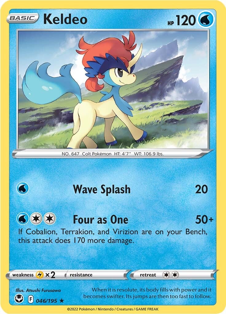 Keldeo (046/195) [Sword & Shield: Silver Tempest] | Eastridge Sports Cards & Games