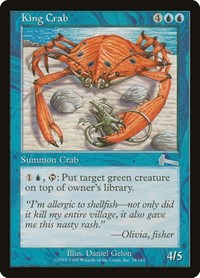 King Crab [Urza's Legacy] | Eastridge Sports Cards & Games