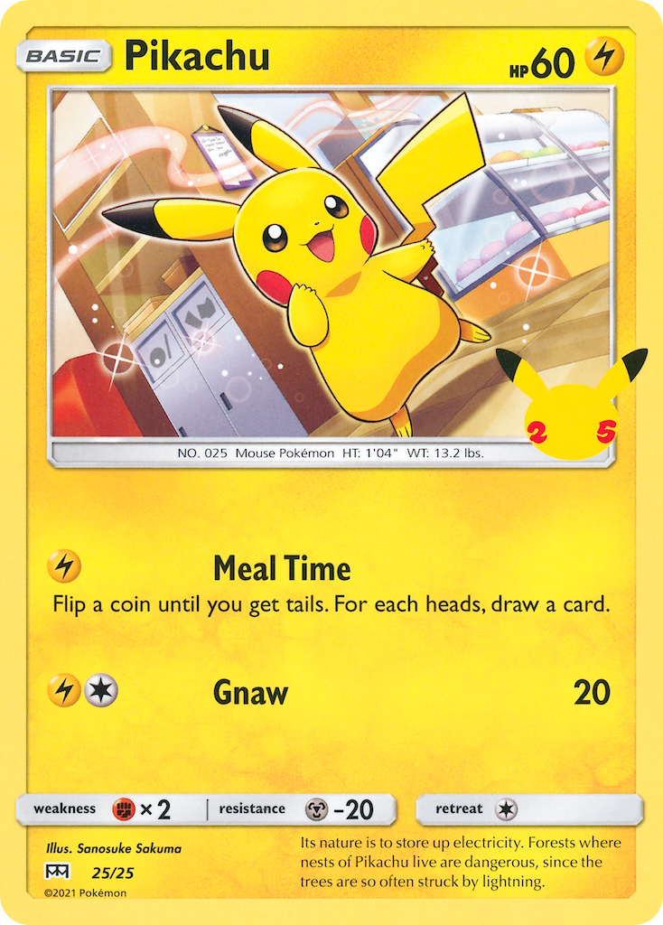 Pikachu (25/25) [McDonald's 25th Anniversary] | Eastridge Sports Cards & Games